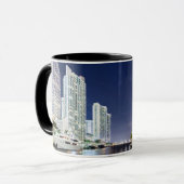Gebouwen langs de rivier de Miami Mok (Voorkant links)