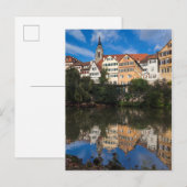 Gebouwen langs de rivier | Duitsland Briefkaart (Voorkant / Achterkant)