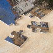 Gebouwen langs de rivier | Duitsland Legpuzzel (Zijkant)