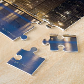 Gebouwen langs het centrum van Chicago Legpuzzel (Zijkant)