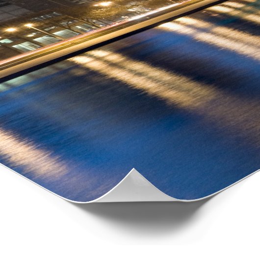 Gebouwen langs het centrum van Chicago Poster (Hoek)