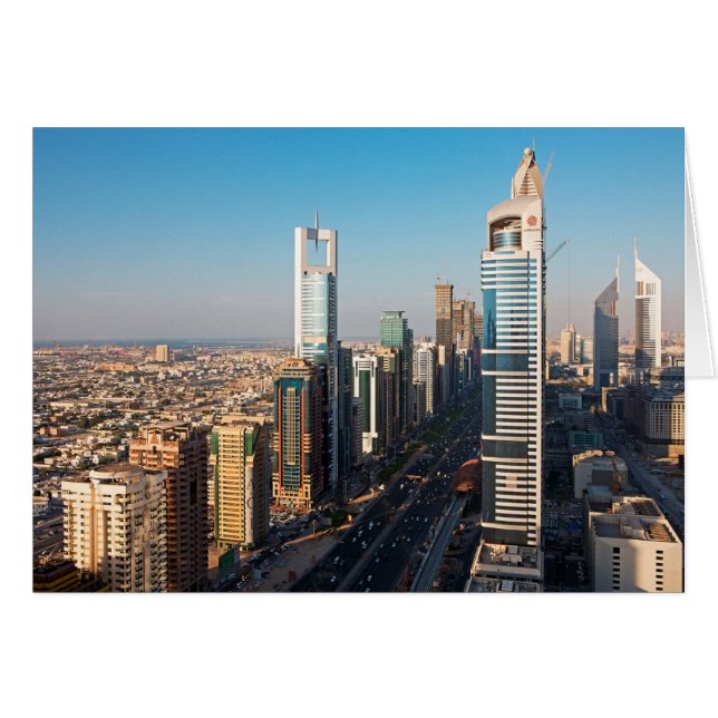 Gebouwen langs Sheikh Zayed Road, Dubai (Voorkant Horizontaal)