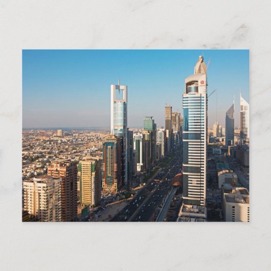 Gebouwen langs Sheikh Zayed Road, Dubai Briefkaart (Voorkant)