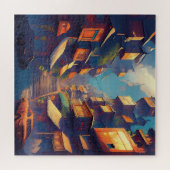 Gebouwen Legpuzzel (Horizontaal)