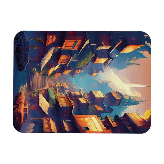 Gebouwen Magneet (Horizontaal)