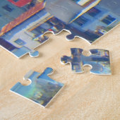 gebouwen met valparaiso - kleur legpuzzel (Zijkant)