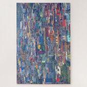 gebouwen met valparaiso - kleur legpuzzel (Verticaal)