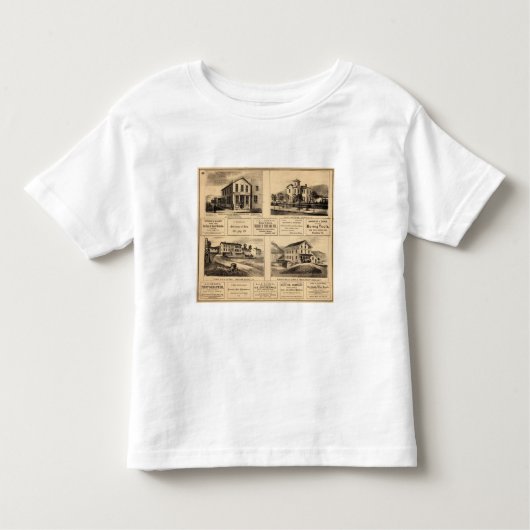 Gebouwen, Oliedag, Franklin, Tarr Boerderij Kinder Shirts (Voorkant)