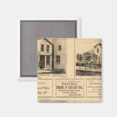 Gebouwen, Oliedag, Franklin, Tarr Boerderij Magneet (Voorkant / Achterkant)