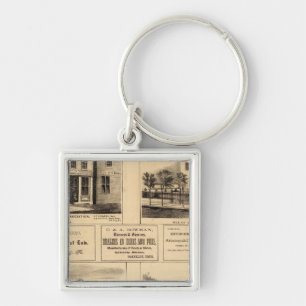 Gebouwen, Oliedag, Franklin, Tarr Boerderij Sleutelhanger