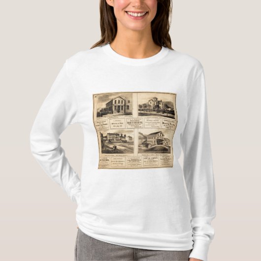 Gebouwen, Oliedag, Franklin, Tarr Boerderij T-shirt (Voorkant)