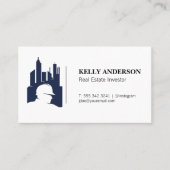 Gebouwen onroerend goed | Bouwpersoneel Visitekaartje (Voorkant)