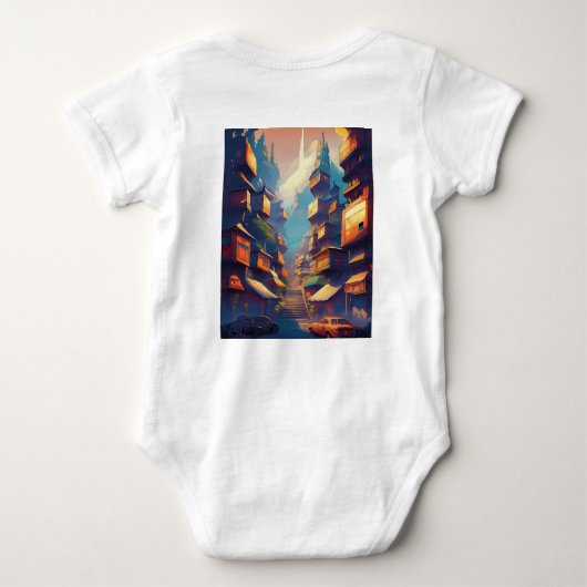 Gebouwen Romper (Achterkant)