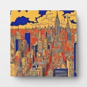 Gebouwen Stadskunst Fotoplaat (Voorkant)