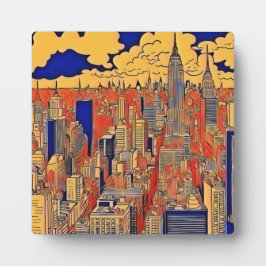 Gebouwen Stadskunst Fotoplaat