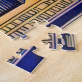 Gebouwen Stadskunst Legpuzzel (Zijkant)