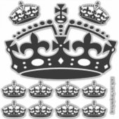 Gebouwen Sticker (Voorkant)