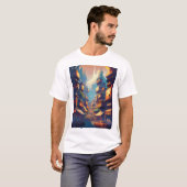 Gebouwen T-shirt (Voorkant volledig)