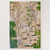 Gebouwen van de middeleeuwse stad Sorano Legpuzzel (Verticaal)