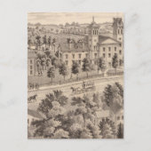 Gebouwen van de Normaal-Indiana-school Briefkaart (Voorkant)