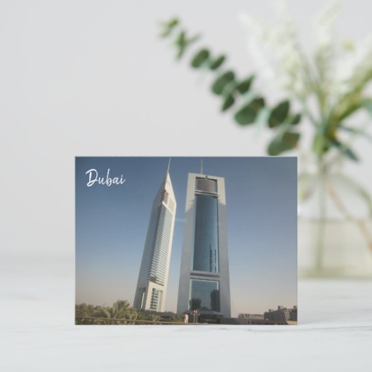 gebouwen van dubai briefkaart (Staand voorkant)