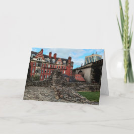 Gebouwen van Newcastle Kaart