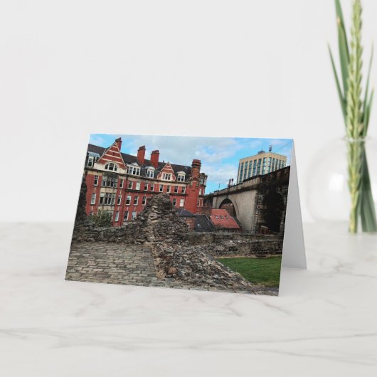 Gebouwen van Newcastle Kaart (Voorkant)