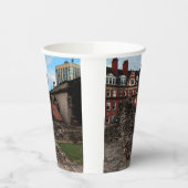 Gebouwen van Newcastle Papieren Bekers (Links)