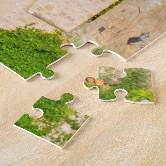 Gebouwen van Sorano, Toscane, Italië Legpuzzel (Zijkant)