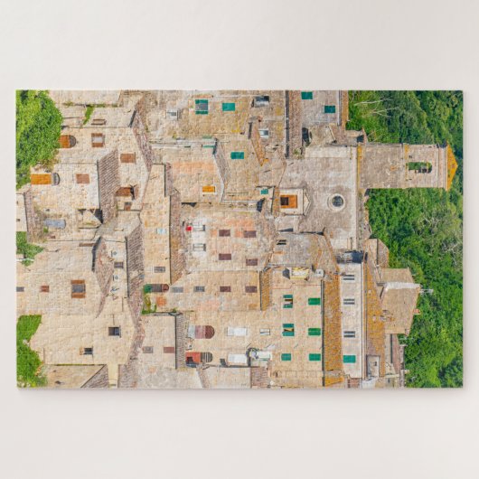 Gebouwen van Sorano, Toscane, Italië Legpuzzel (Horizontaal)