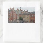 Gebouwen van York Rechthoekige Sticker (Tas)