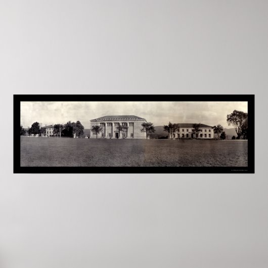 Gebouwen West Point Photo 1909 Poster (Voorkant)