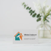 gebouwenbeheer | Handyman Logo Visitekaartje (Staand voorkant)