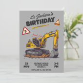 Gebouwthema Kinderverjaardagsfeestje Kaart (Staand voorkant)