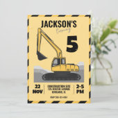 Gebouwthema Kinderverjaardagsfeestje Kaart (Staand voorkant)