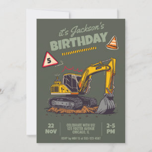 Gebouwthema Kinderverjaardagsfeestje Kaart