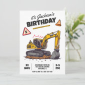 Gebouwthema Kinderverjaardagsfeestje Kaart (Staand voorkant)