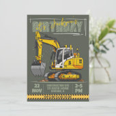 Gebouwthema Kinderverjaardagsfeestje Kaart (Staand voorkant)