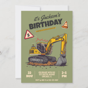 Gebouwthema Kinderverjaardagsfeestje Kaart
