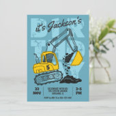 Gebouwthema Kinderverjaardagsfeestje Kaart (Staand voorkant)