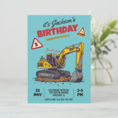 Gebouwthema Kinderverjaardagsfeestje Kaart (Staand voorkant)