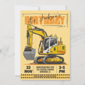 Gebouwthema Kinderverjaardagsfeestje Kaart (Voorkant)