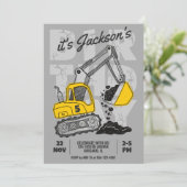 Gebouwthema Kinderverjaardagsfeestje Kaart (Staand voorkant)