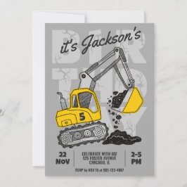 Gebouwthema Kinderverjaardagsfeestje Kaart