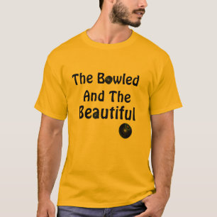 Geboweld en mooi gazon kommen ontwerp, Mannen T-sh T-shirt