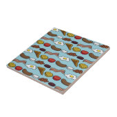 Gebraden Ontbijt Tegeltje (Zijkant)