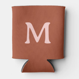 Gebrand Sinaasappel Custom Monogram Blikjeskoeler