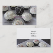 Gebrande Cupcakes Visitekaartje (Voorkant / Achterkant)