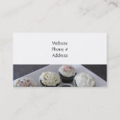 Gebrande Cupcakes Visitekaartje (Achterkant)