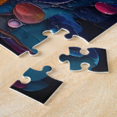 Gebrande Glas Zeepaardje Legpuzzel (Zijkant)